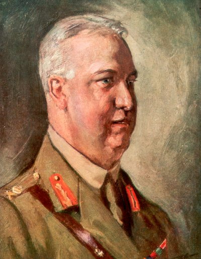 Sir Arthur William Currie, Kanada Birinci Dünya Savaşı generali, 1926 by Unbekannt