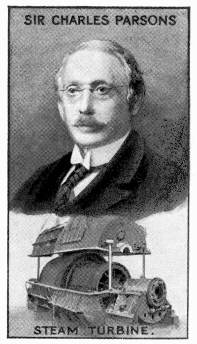 Sir Charles Algernon Parsons, İrlandalı mühendis, c1924 by Unbekannt
