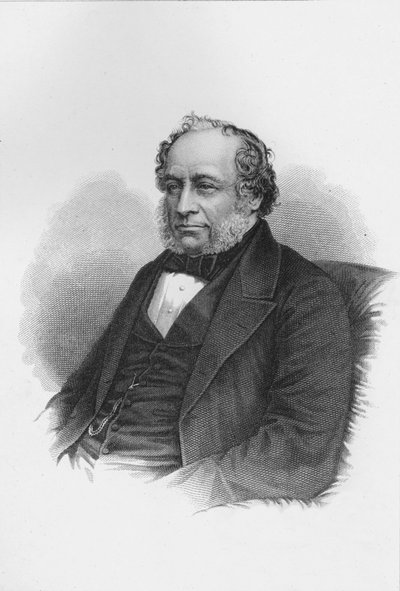 Sir Charles Barry, İngiliz mimar, c1840 1878 by Unbekannt