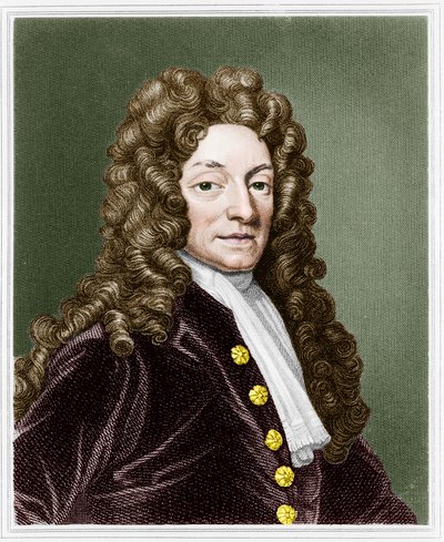 Sir Christopher Wren, İngiliz mimar, c1680 by Unbekannt