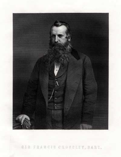 Sir Francis Crossley, İngiliz halı üreticisi, 19. yüzyılın ortaları by Unbekannt
