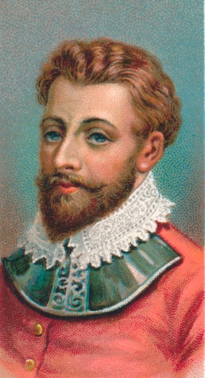 Sir Francis Drake 1540-1596, İngiliz denizci, 1924 by Unbekannt