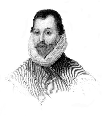 Sir Francis Drake, 16. yüzyıl İngiliz denizci ve korsan, c1850 by Unbekannt