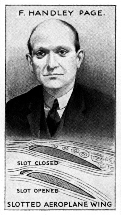 Sir Frederick Handley Page, İngiliz sanayici, c1924 by Unbekannt