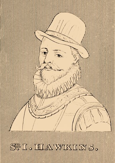Sir I. Hawkins, 1532-1595, 1830. by Unbekannt