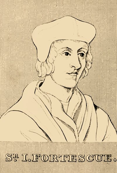 Sir J. Fortescue, c1394-1479, 1830. by Unbekannt