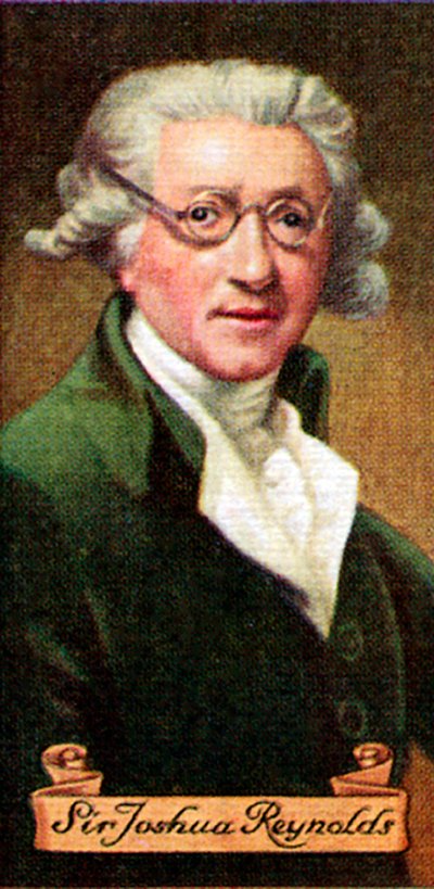 Sir Joshua Reynolds, bir dizi sigara kartından alındı, 1935 by Unbekannt