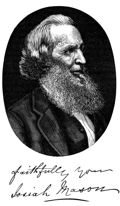 Sir Josiah Mason, İngiliz kalem üreticisi, c1880 by Unbekannt