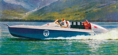 Sir Malcolm Campbells Bluebird, 1938 by Unbekannt