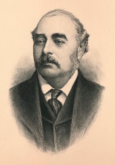 Sir Matthew White Ridley, 1 Vikont Ridley 1842-1904, İngiliz Muhafazakar politikacı ve personel by Unbekannt