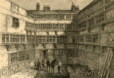 Sir R. Whittingtons House, Crutched Friars, 1803, 1897. by Unbekannt
