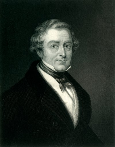 Sir Robert Peel Bart., c1820, c1884. by Unbekannt
