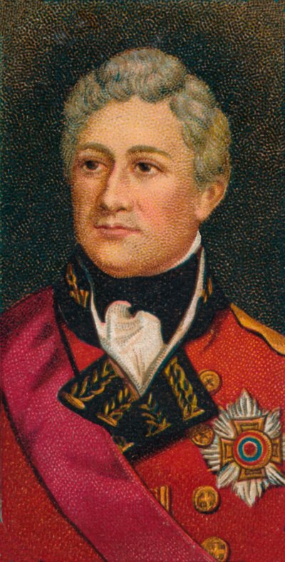 Sir Thomas Picton 1758-1815, İngiliz askeri, 1812. 1912 by Unbekannt