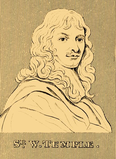 Sir W. Temple, 1628-1699, 1830. by Unbekannt