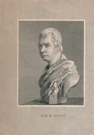 Sir Walter Scott, 19. yüzyıl. by Unbekannt