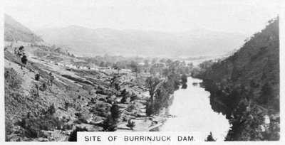 Burrinjuck Barajı Yeri, Yeni Güney Galler, Avustralya, 1928 by Unbekannt