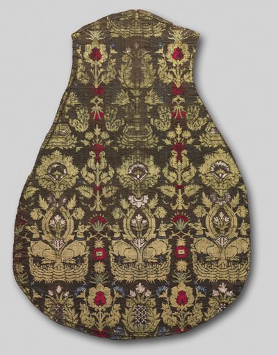 Hayvan Desenli Altı Renkli Chasuble Ön, 1415-25. by Unbekannt