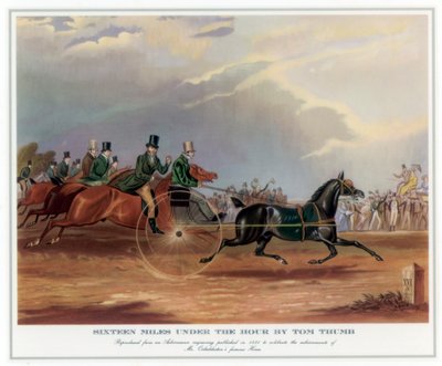 Saatin Altında On Altı Mil, Tom Thumb, 1831 by Unbekannt