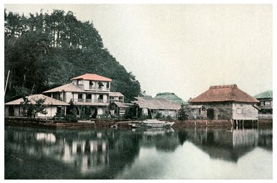 Küçük yazlık otel, Kanazawa, Japonya, 1904 by Unbekannt
