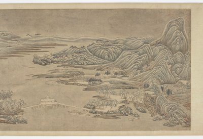 Dağlarda ve Nehirlerde Kar Temizliği, Wang Wei