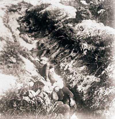 Savaş alanındaki askerler, c1914-c1918 by Unbekannt