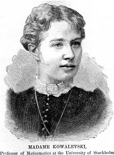 Sonia Sophie Kowalevski, Rus matematikçi, 1888 by Unbekannt