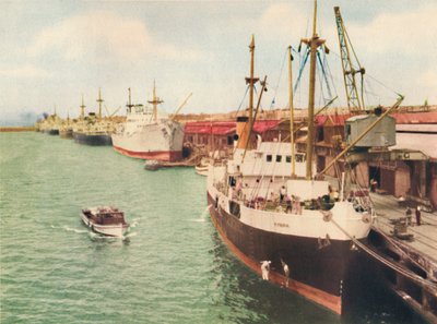 South Wharf, Fremantle, c1947. by Unbekannt