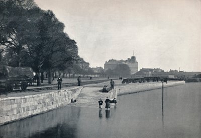 Southampton - Platform, 1895 by Unbekannt
