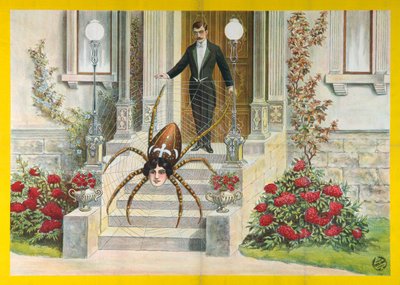 Örümcek Kadın Posteri, 1922 by Unbekannt