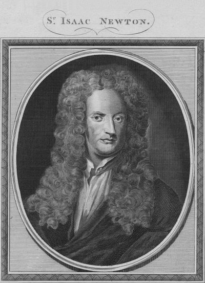beyefendi Isaac Newton, 1785. by Unbekannt