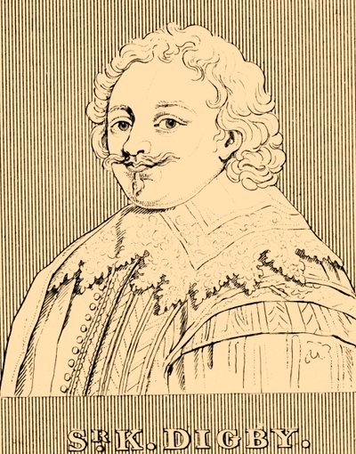 Sr. K. Digby, 1603-1665, 1830. by Unbekannt