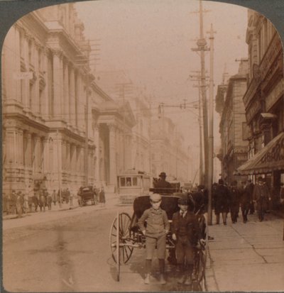 James Caddesi, Montreal, Kanada, 1900 by Unbekannt
