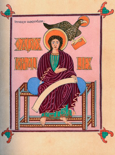 Aziz John Evangelist, 8. yüzyıl 1892 by Unbekannt