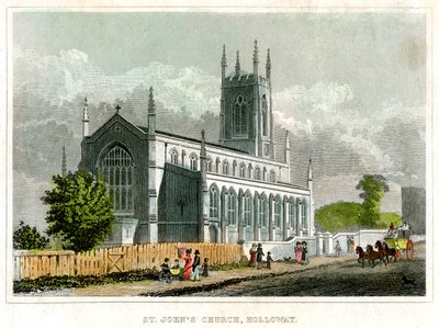 St Johns Kilisesi, Holloway, Islington, Londra by Unbekannt