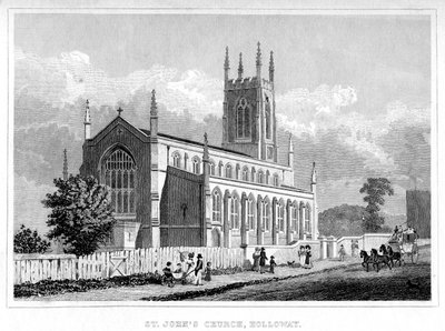 St Johns Kilisesi, Holloway, Londra by Unbekannt