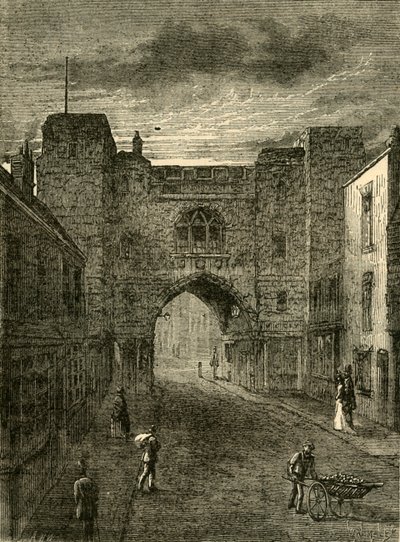 Johns Kapısı, Clerkenwell, c1872. by Unbekannt