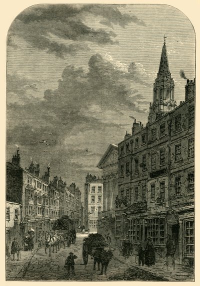 Martins Lane, 1820, 1881. by Unbekannt