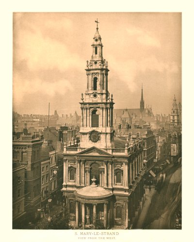 St Mary-le-Strand, Batı
