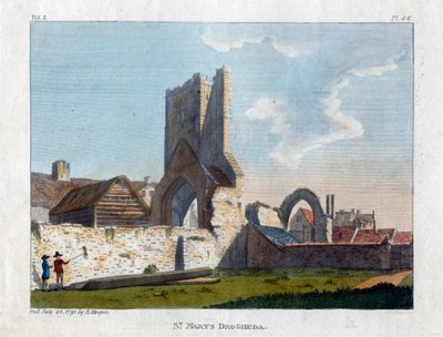 St Marys, Drogheda, İrlanda, 1791 by Unbekannt