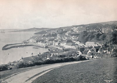 St. Mawes - Liman ve Kaleyi Göstermek, 1895 by Unbekannt