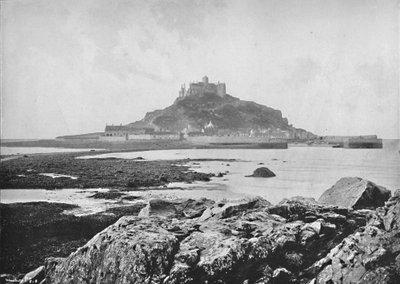 St. Michaels Dağı - Marazion Yakınındaki Kayalardan, 1895 by Unbekannt