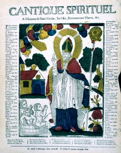 Aziz Nikolaos, 19. yüzyıl by Unbekannt