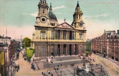 St. Paul Katedrali, Londra, c1905 by Unbekannt