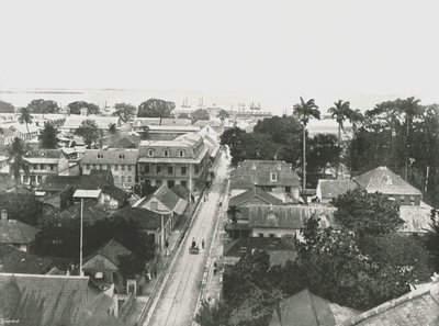 St Vincent Caddesi, İspanya Limanı, Trinidad, 1895. by Unbekannt