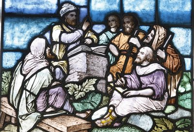 Vitray: Abraham, İsrail, Budapeşte, Hongrie halkıyla Tevrat