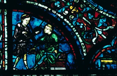 Vitray, Chartres Katedrali, Chartres, Fransa by Unbekannt