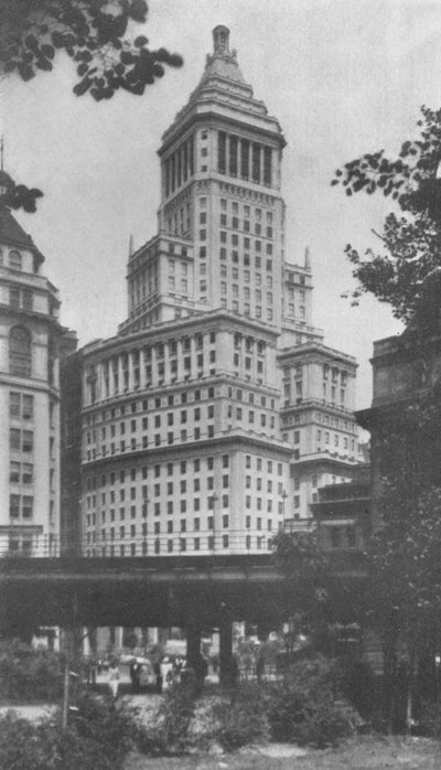 Standart Petrol Binası, New York, 1924 by Unbekannt