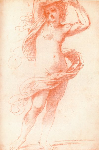 Ayakta Çıplak Kadın, 17. yüzyıl, 1925 by Unbekannt