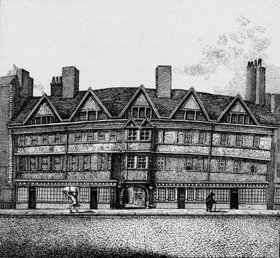 Staple Inn, High Holborn, Londra, c1890 1904 by Unbekannt