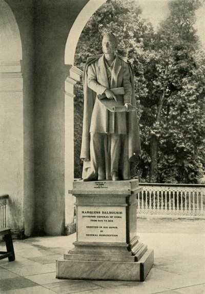 Lord Dalhousie'nin heykeli, 1925. by Unbekannt